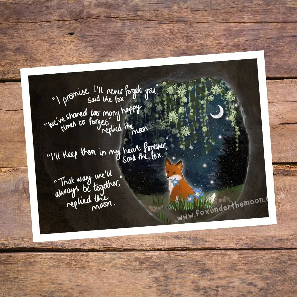 A4 Art Print ~ Forget-Me-Not