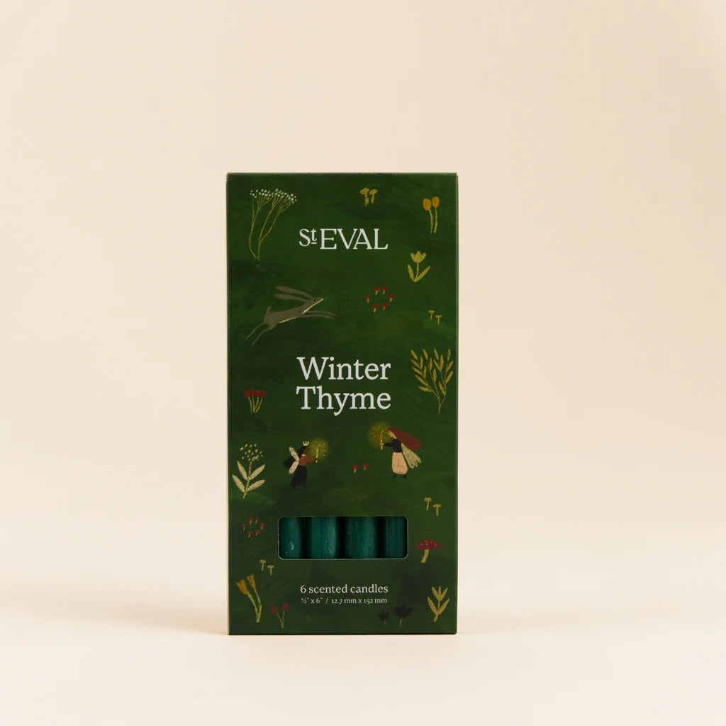 Winter Thyme Mini Festive Candles