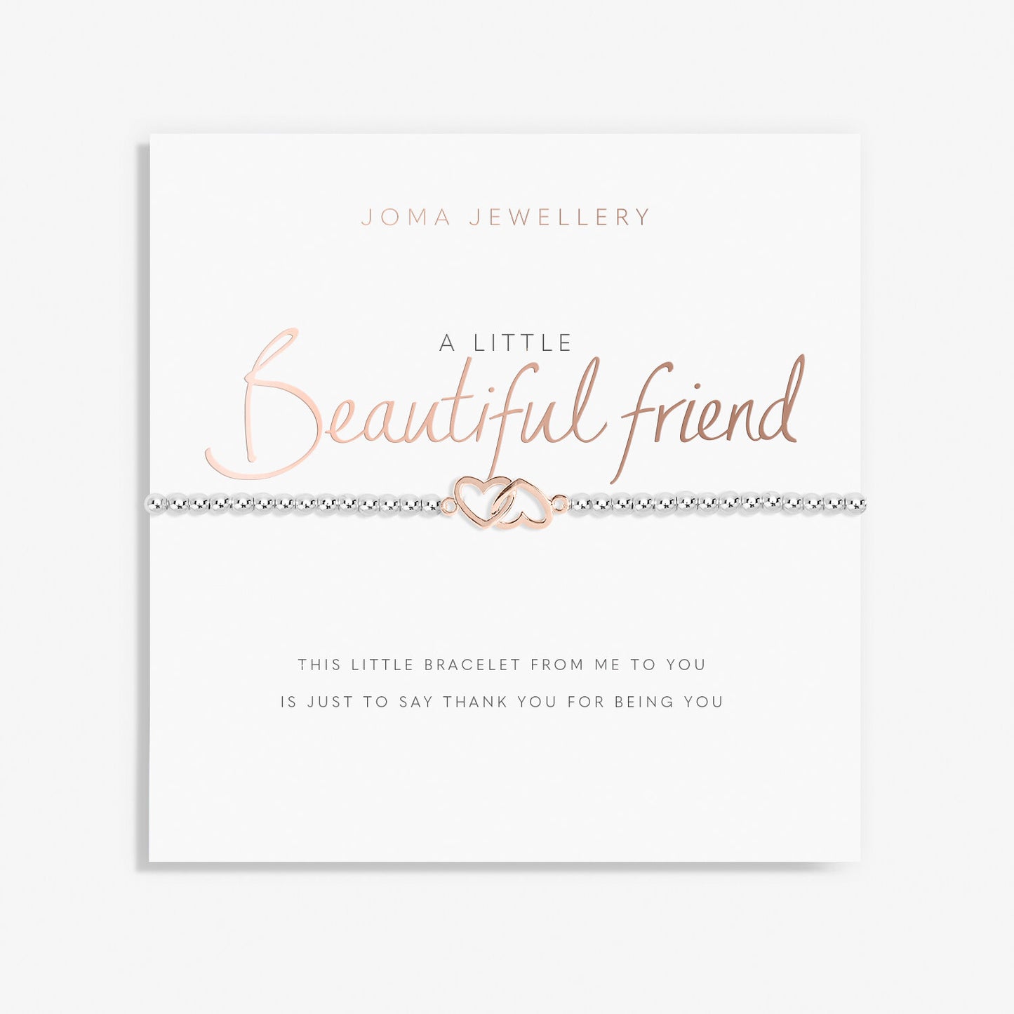 A Little 'Beautiful Friend' Bracelet