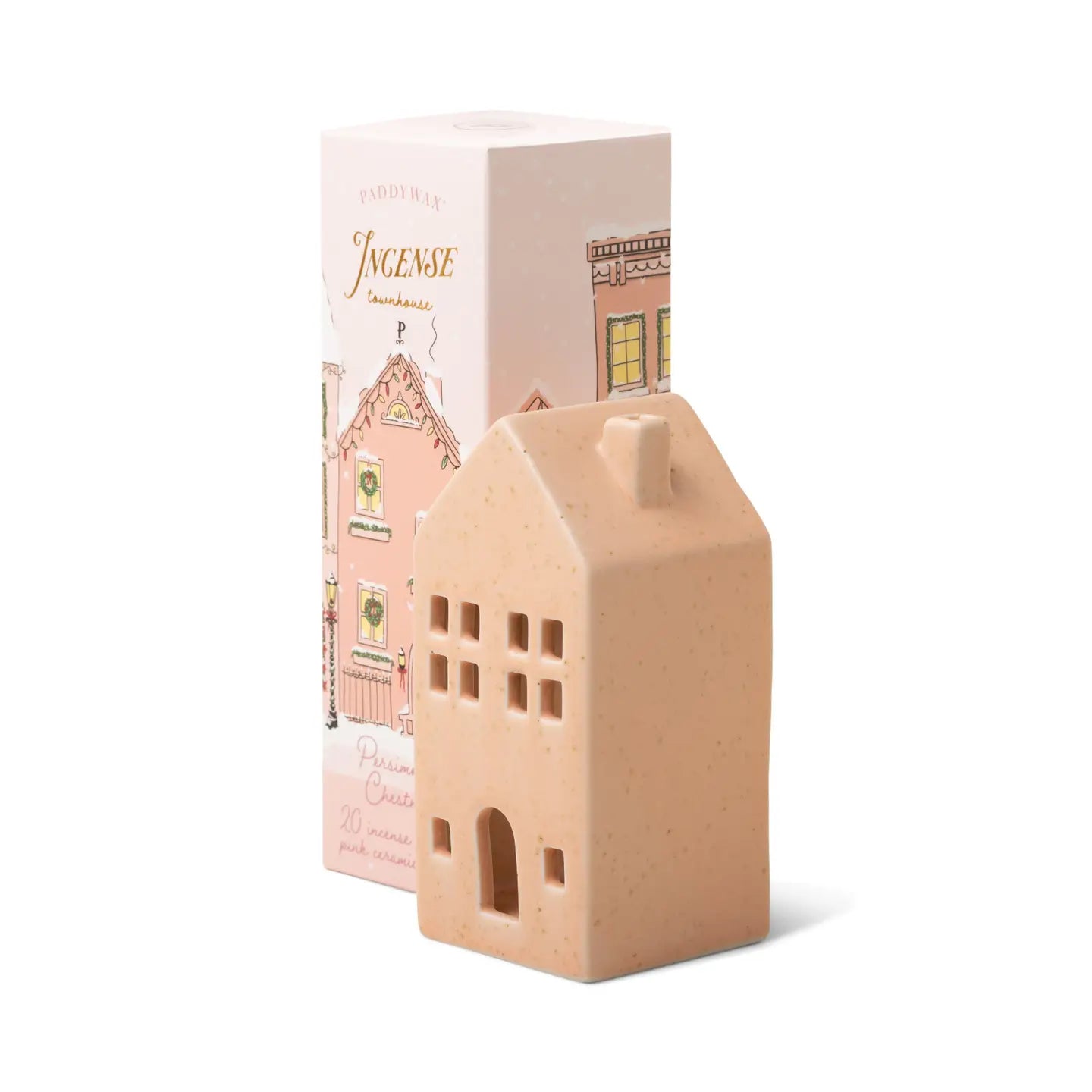 Paddywax Incense Townhouse - Persimmon Chestnut