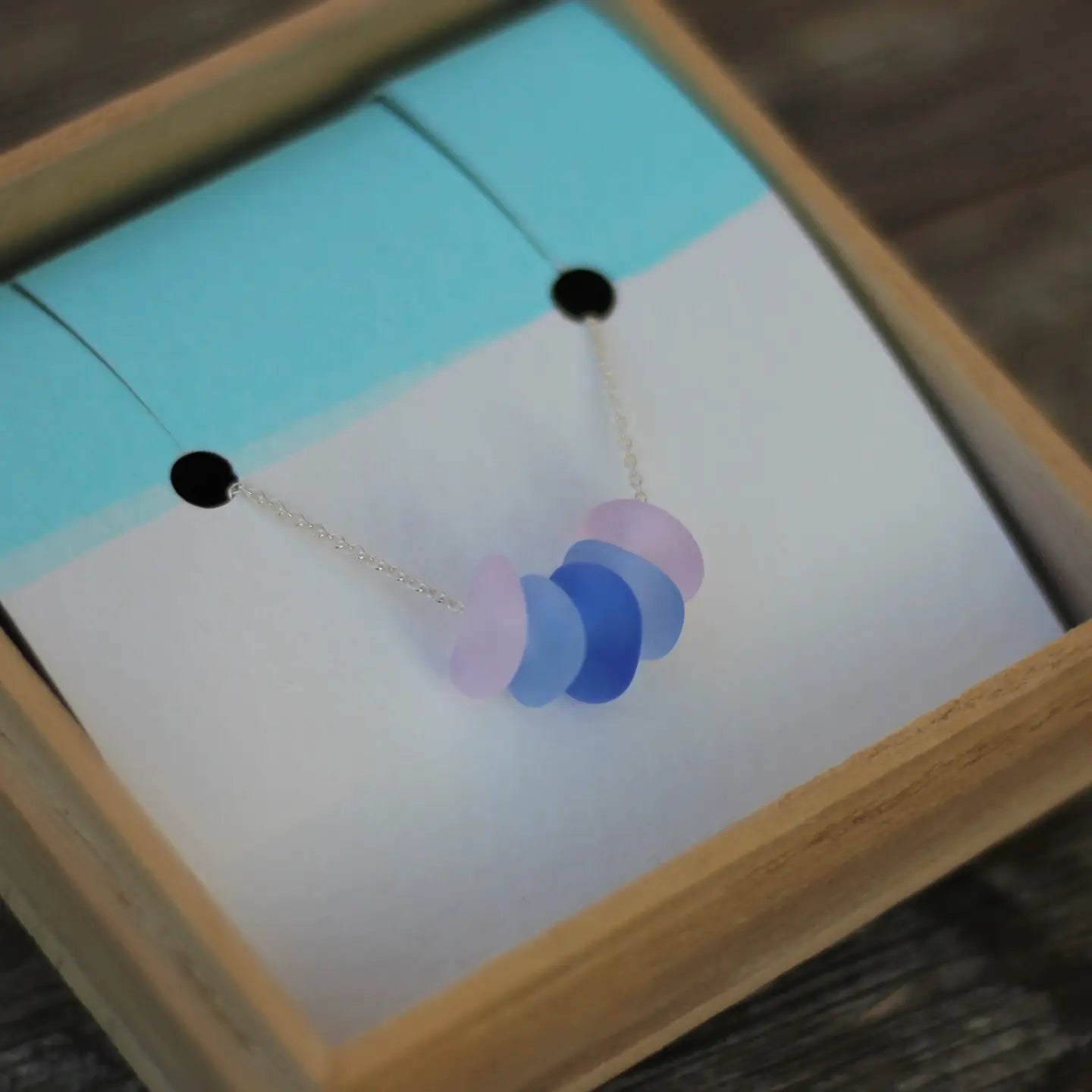 Summer Shades Sea Glass Necklace