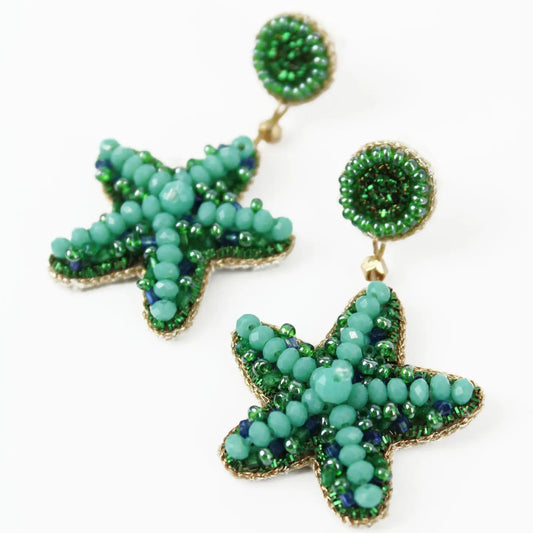 Starfish Earring Turquoise