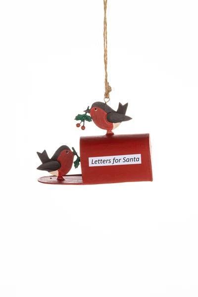 Robins and Letters For Santa Hanger