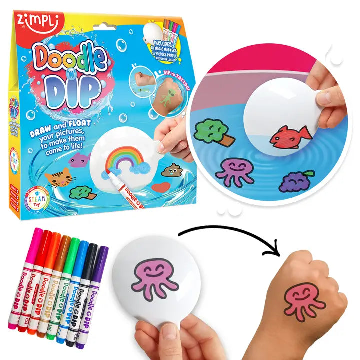 Doodle n Dip Dancing Water Arts & Craft Gift