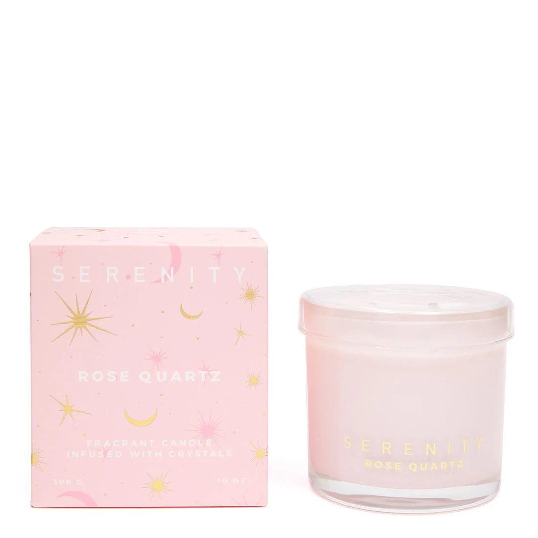 Crystal Love & Rose Quartz Candle