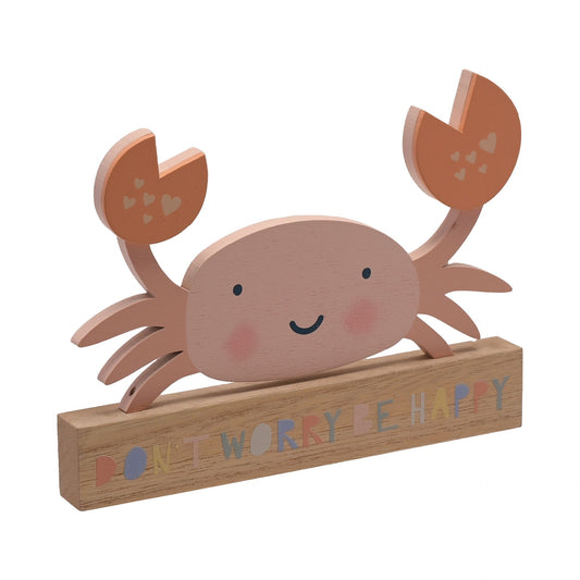Petit Cheri Crab Mantel Plaque 18cm