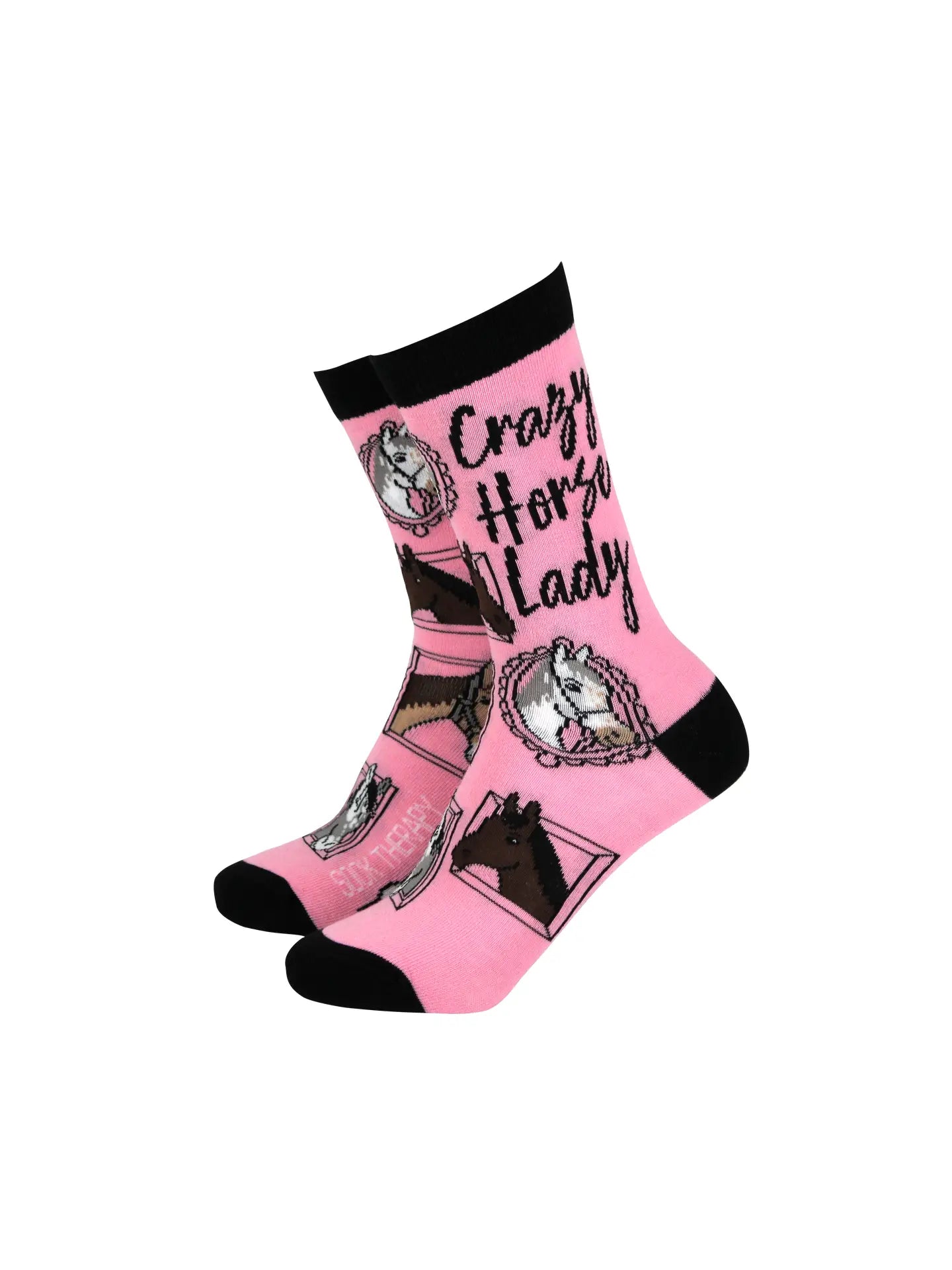 Crazy Horse Lady - Women's Bamboo Socks