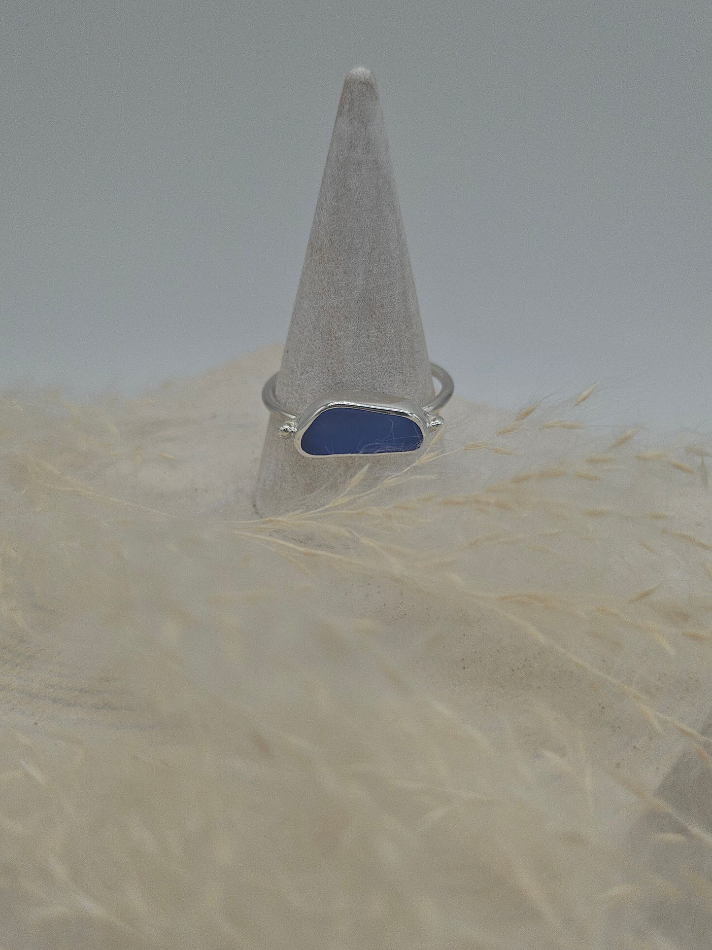 Cornish Sea Glass Ring - SizeT