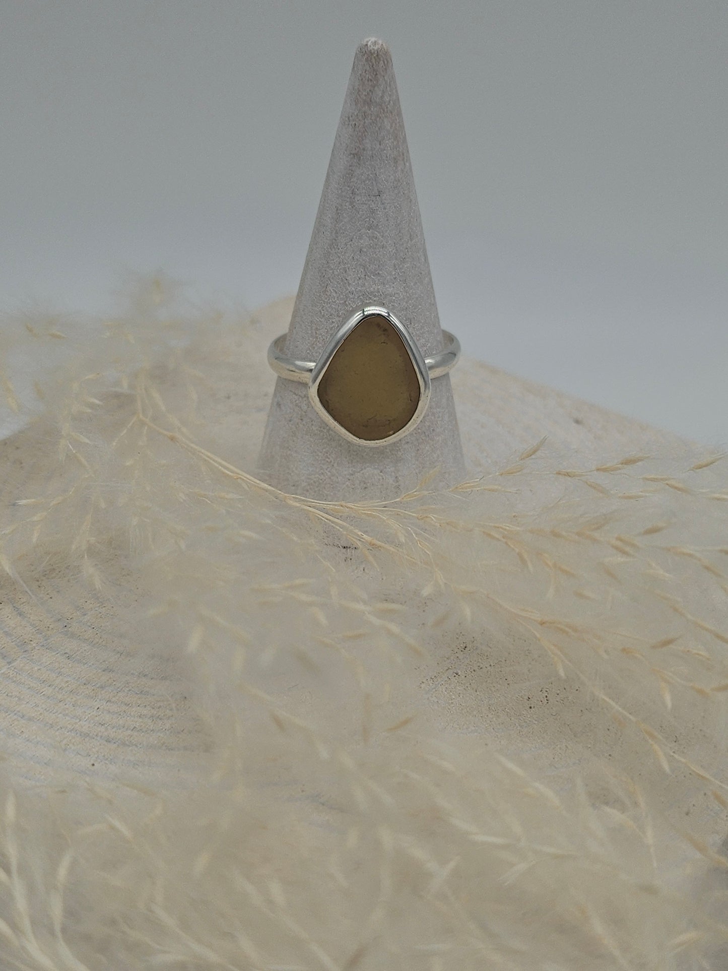 Cornish Sea Glass Ring - R