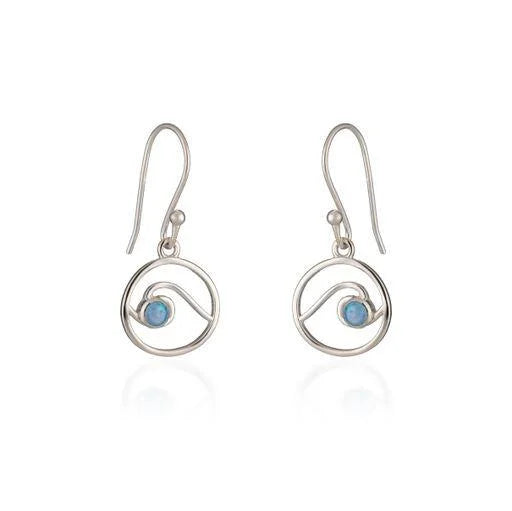 Wave Opal Earrings