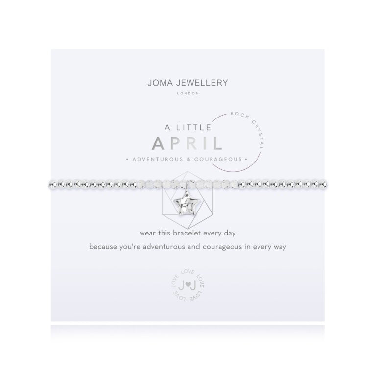 A Little Birthstone April Rock Crystal