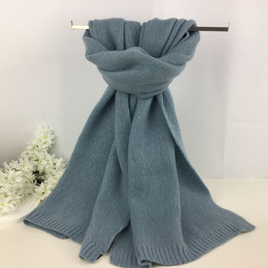 Baby blue Knitted Scarf
