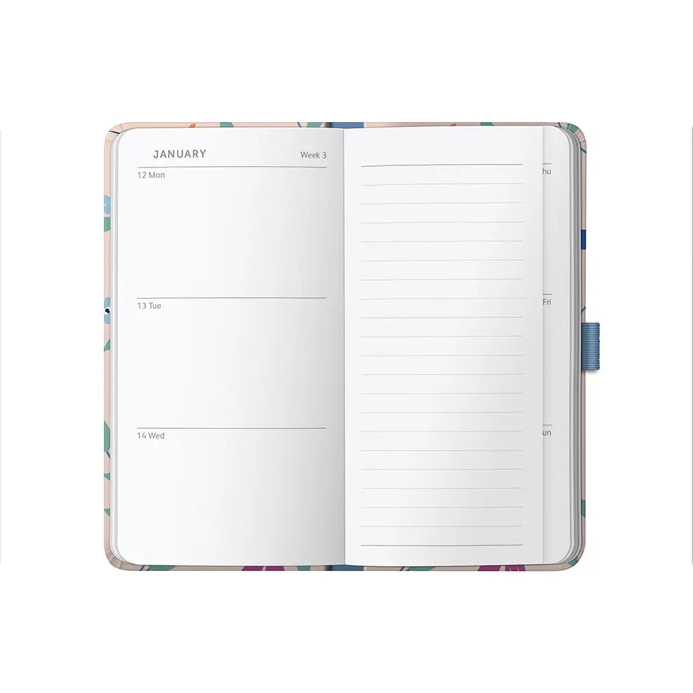 2026 Slim Diary, Weekly Pocket Planner | Birds | Busy B