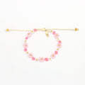 Mohala Flower Beaded Bracelet, Colourful Daisy Bracelet