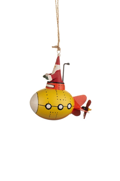 Yellow Submarine Santa