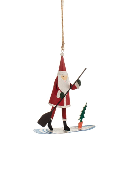 Paddle Board Santa