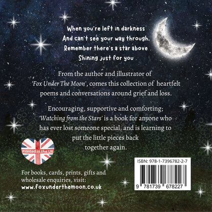 'watching from the Stars' Mini Book By Stacey Mcneill