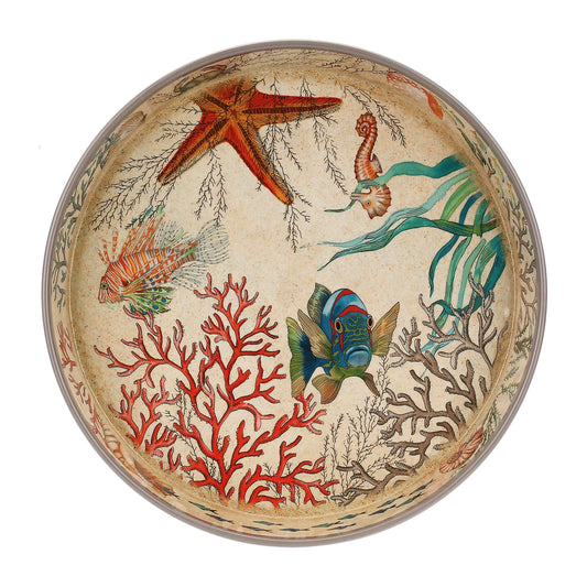 Sea Life Outdoor Serving Tray