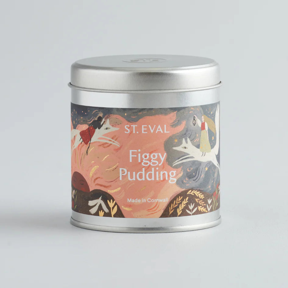 Figgy Pudding, Scented Christmas Tin Candle