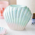 Iridescent Shell Coastal Oil Burner