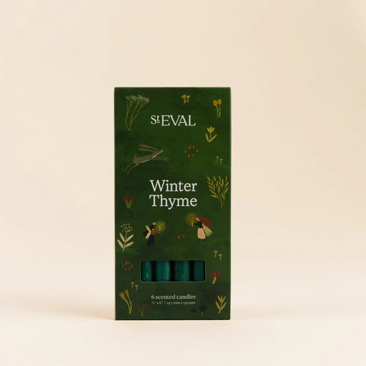 Winter Thyme Mini Festive Candles