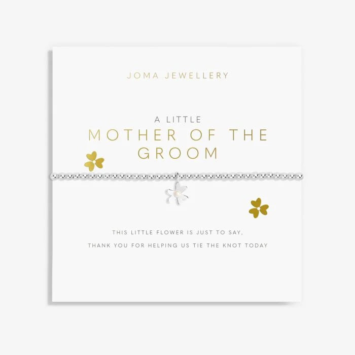 A Little 'Mother Of The Groom' Bracelet in Silver Plating