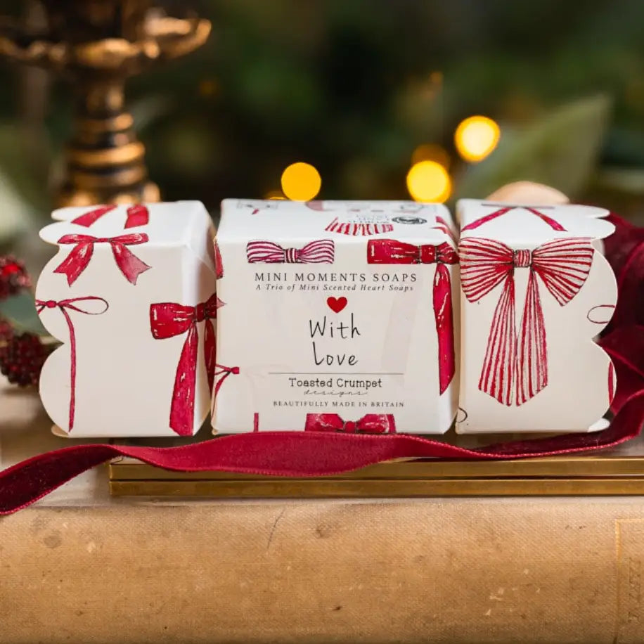 Crimson Velvet Boxed Mini Soaps