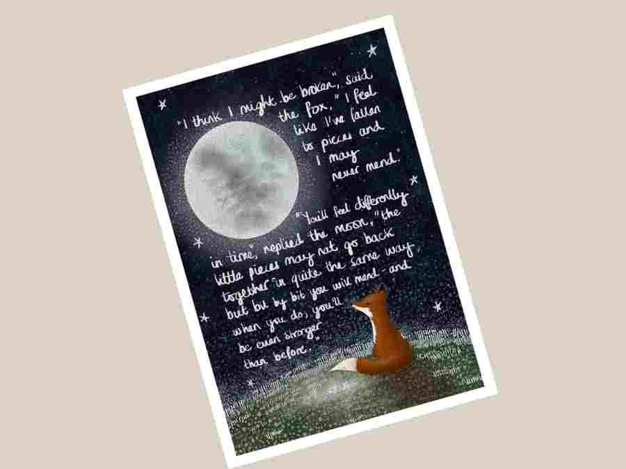 A4 Art Print ~ Broken