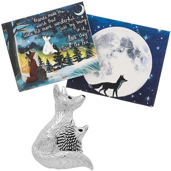 Fox Under The Moon Pin Friends/World