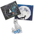 Fox Under The Moon Pin Forget Me Not