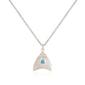 Fish Tail Opal Pendant