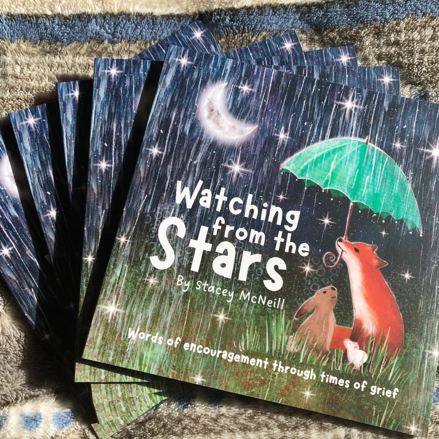 'watching from the Stars' Mini Book By Stacey Mcneill