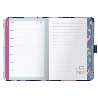 2026 A6 Diary, Weekly Planner, To Do Lists & Notes | Floral