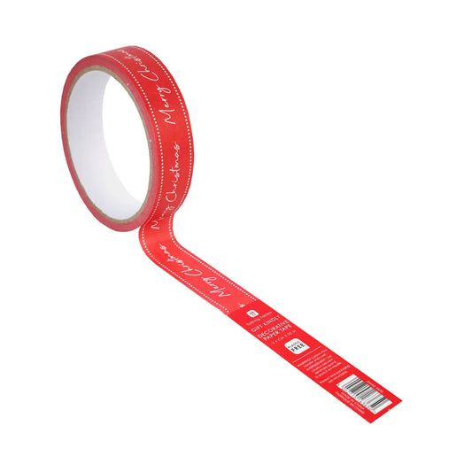Merry Christmas Paper Tape - 20m