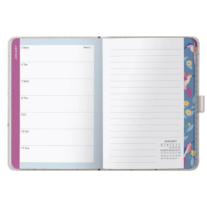 2026 A6 Diary, Weekly Planner, To-Do Lists & Notes | Gold