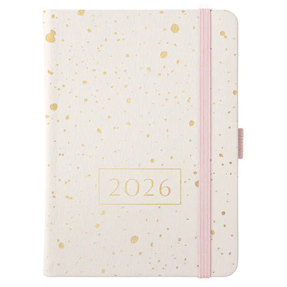 2026 A6 Diary, Weekly Planner, To-Do Lists & Notes | Gold