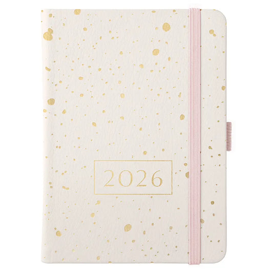 2026 A6 Diary, Weekly Planner, To-Do Lists & Notes | Gold