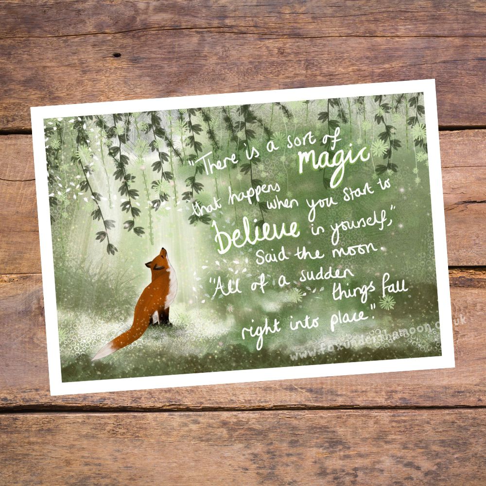 A4 Art Print ~ Believe