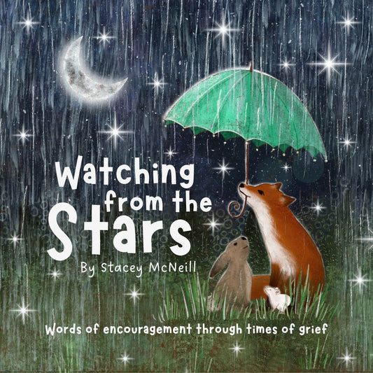 'watching from the Stars' Mini Book By Stacey Mcneill