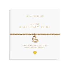 Gold A Little 'Birthday Girl' Bracelet