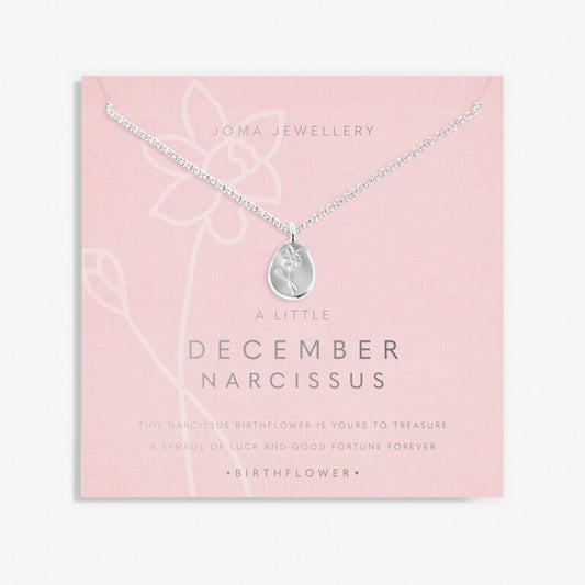 Birth Flower A Little 'December' Narcissus Necklace