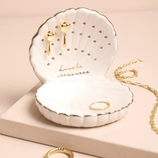 Seashell Earring Holder & Dish