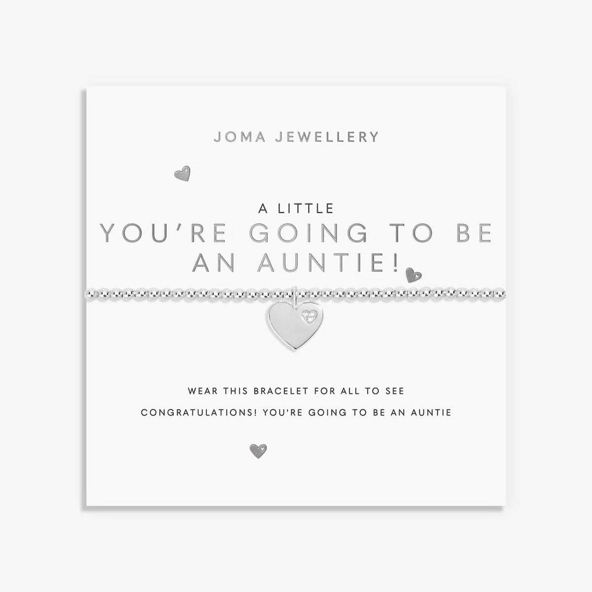 A Little 'You're Going To Be An Auntie!' Bracelet