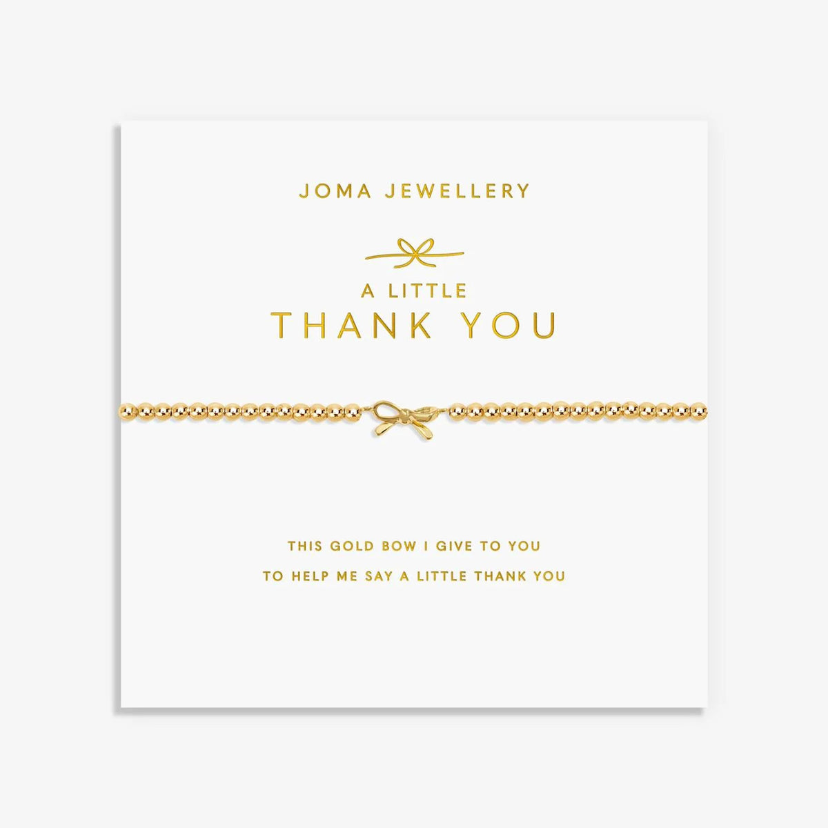 A Little 'Thank You' Bracelet