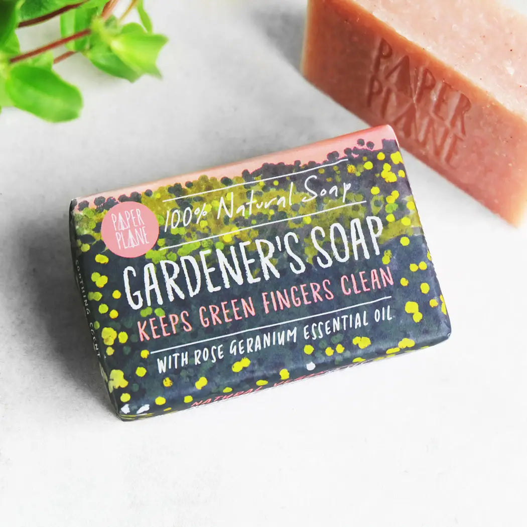 Gardener's Soap 100% Natural Vegan Rose Geranium