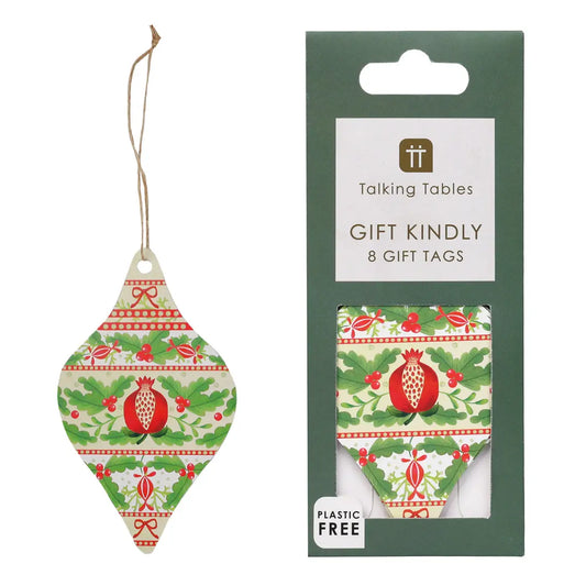 Folklore Christmas Gift Tags | 8 Pack