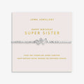 Forever Yours 'Happy Birthday Super Sister' Bracelet