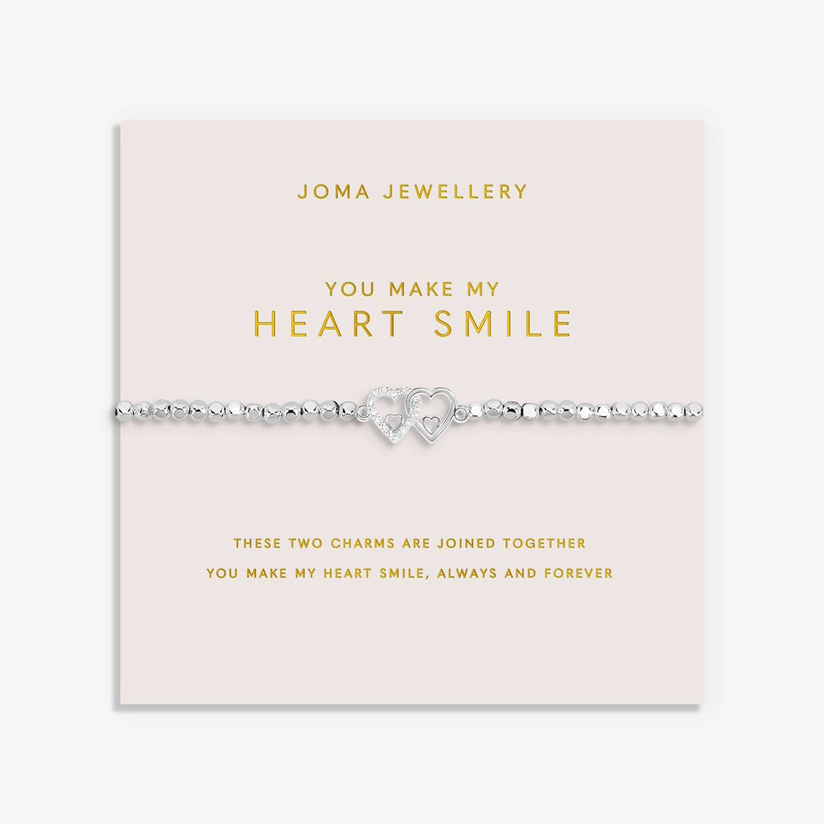 Forever Yours 'You Make My Heart Smile' Bracelet