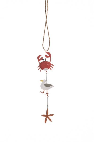 Hanging Crab & Starfish