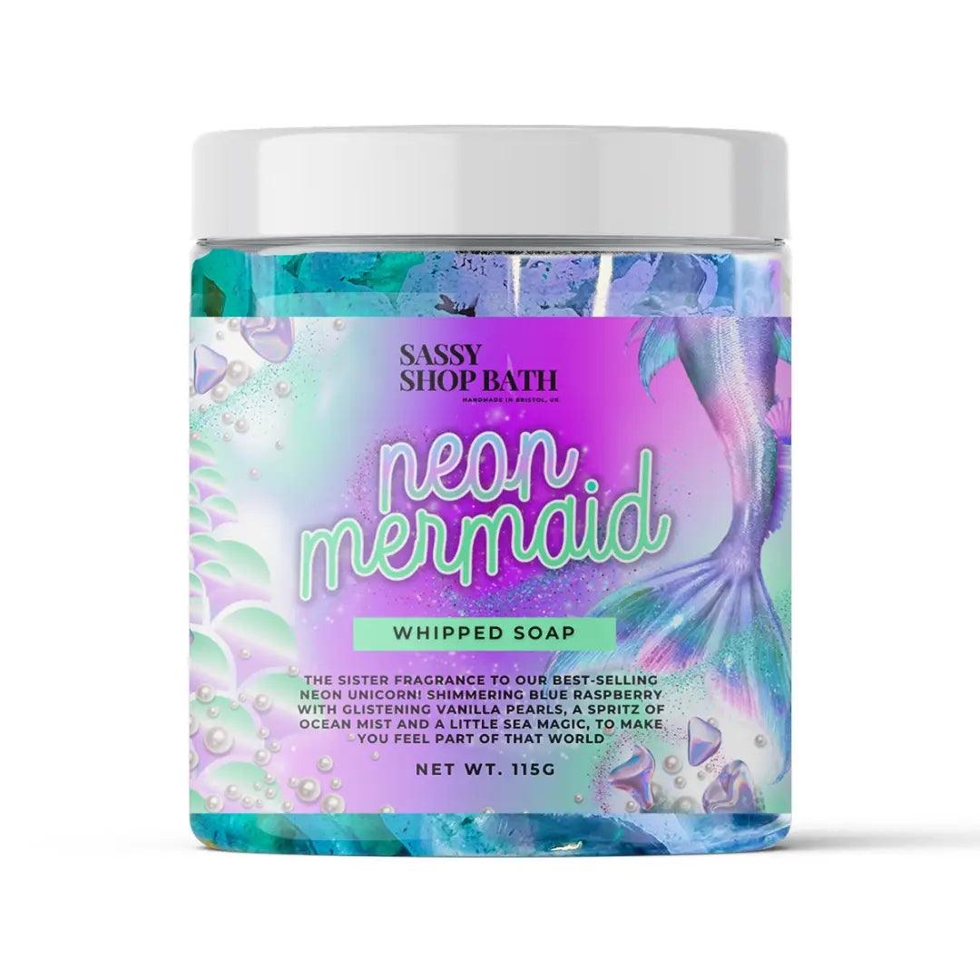 Neon Mermaid - Whipped Soap